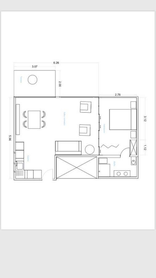 Seafront Apartment In 팔라모스 외부 사진